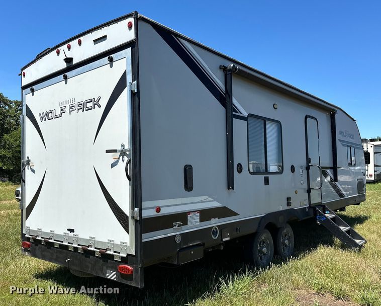 image for item EJ4388 2020 Forrest River  Cherokee Wolf Pack  camper