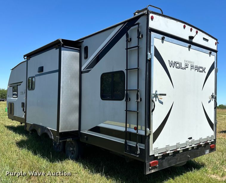 image for item EJ4388 2020 Forrest River  Cherokee Wolf Pack  camper