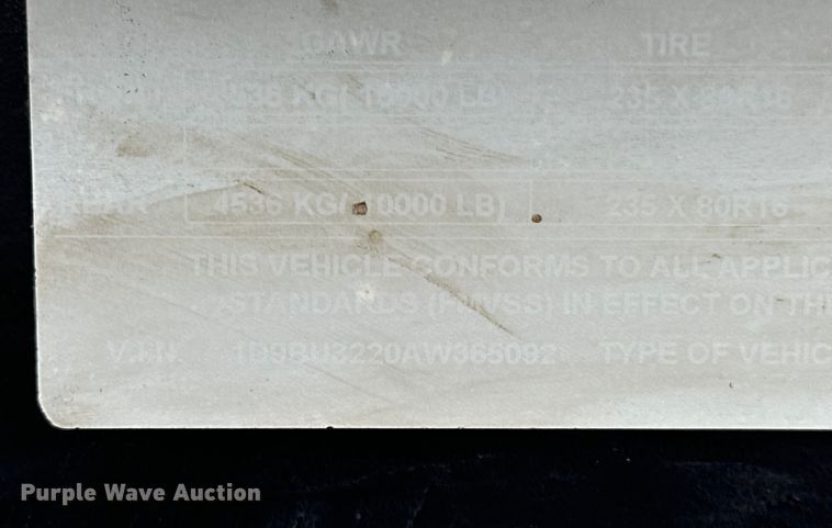 image for item EJ4419 2010 DJ equipment trailer