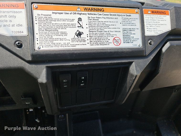 image for item EJ5691 2021 Massimo Buck 450 utility vehicle