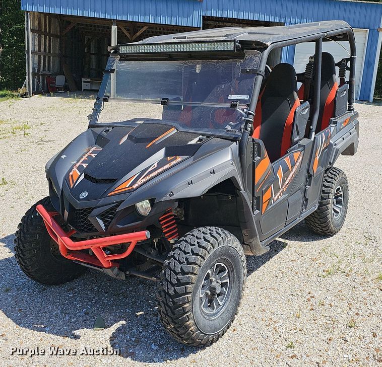 image for item EJ5692 2018 Yamaha  Wolverine X4 utility vehicle