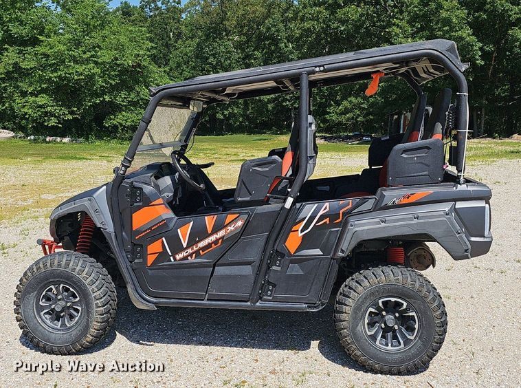 image for item EJ5692 2018 Yamaha  Wolverine X4 utility vehicle