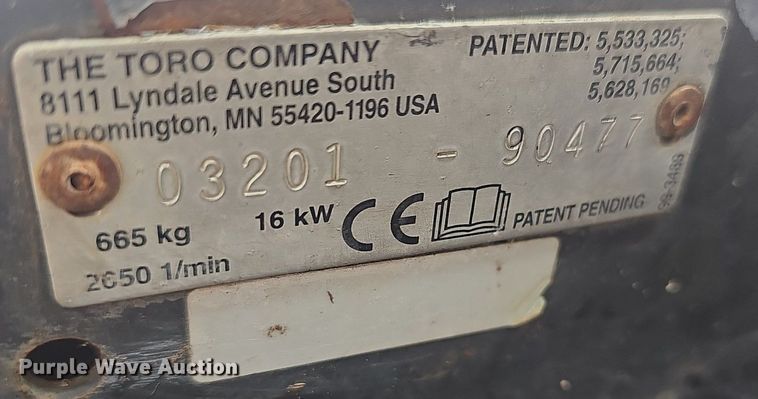 image for item EJ5722 (2) Toro 3100-D mowers 