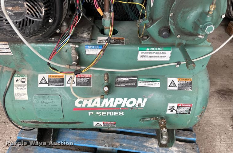 image for item EJ6992 Champion  P Series  air compressor