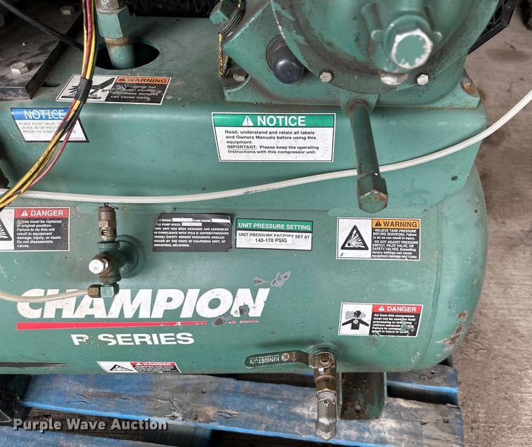 image for item EJ6992 Champion  P Series  air compressor
