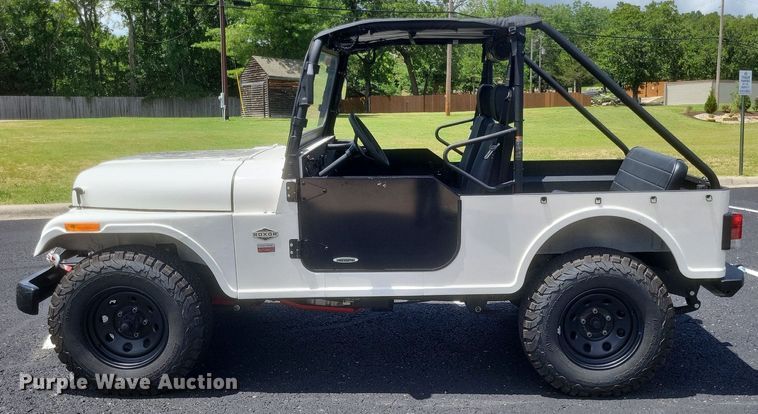image for item EJ8007 2019 Mahindra  Roxor utility vehicle