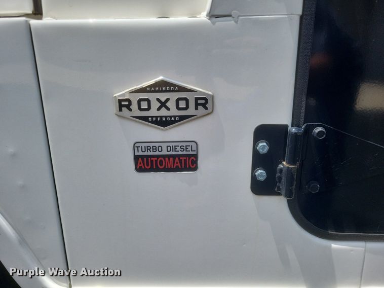 image for item EJ8007 2019 Mahindra  Roxor utility vehicle