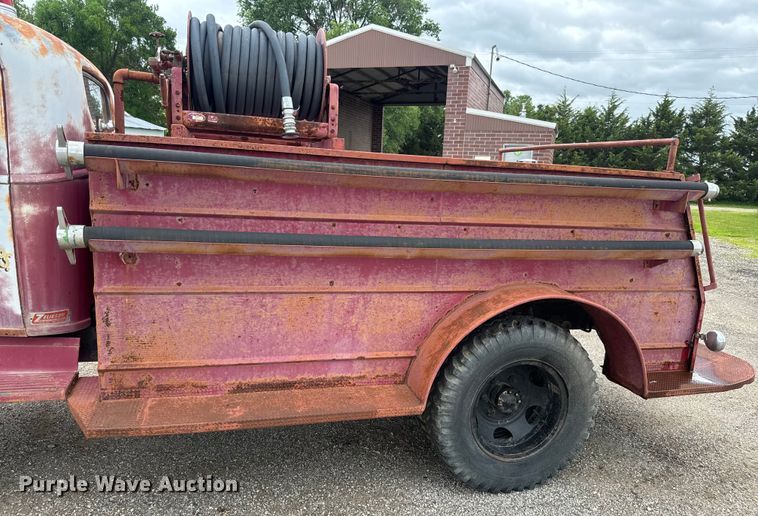 image for item EK1502 1941 GMC pumper fire truck