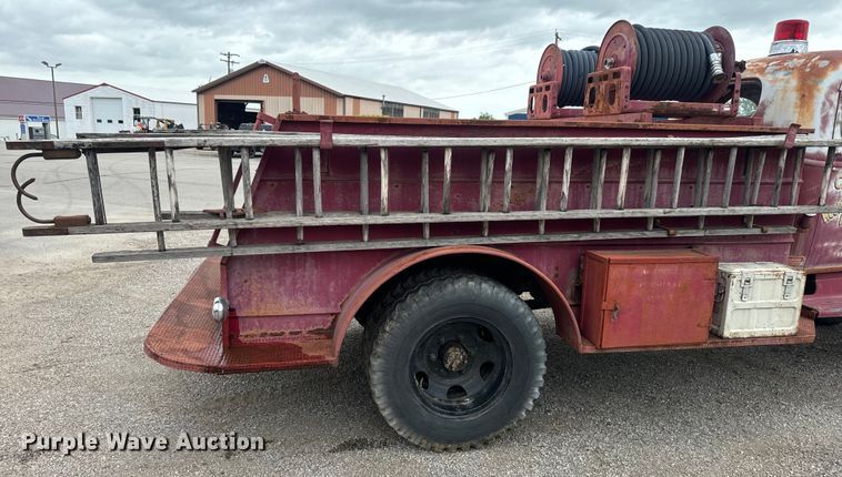 image for item EK1502 1941 GMC pumper fire truck