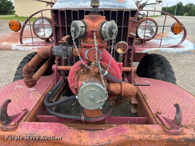 image for item EK1502 1941 GMC pumper fire truck