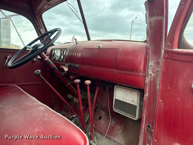 image for item EK1502 1941 GMC pumper fire truck