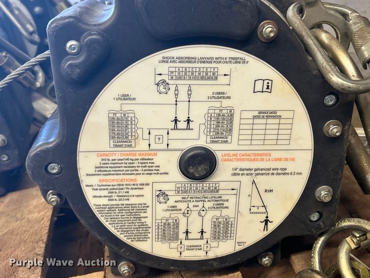 image for item EK4811 (8) DBI Sala Ez-Line life lines 