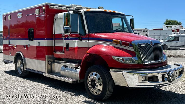 image for item EK4821 2012 International  Dura Star 4400 ambulance