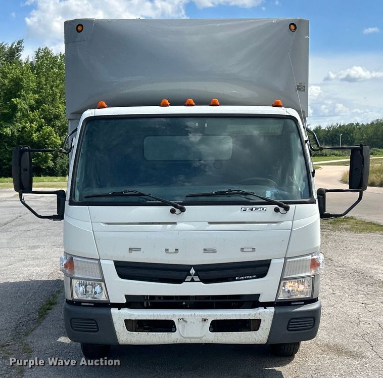 image for item EK4836 2015 Mitsubishi  Fuso FE130 box truck