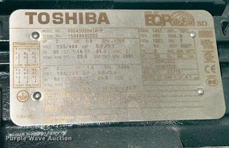 image for item EK4871 Sullair 4500  air compressor