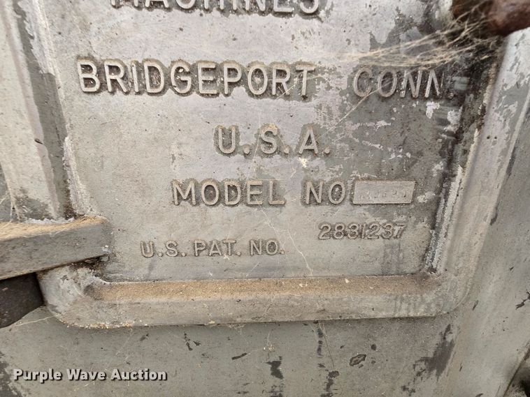 image for item EK6032 Bridgeport  milling machine