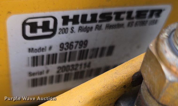 image for item EK6117 Hustler X-One ZTR lawn mower