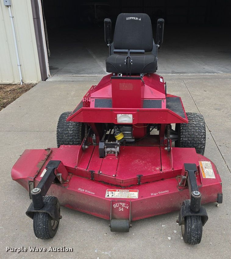 image for item EK6119 Zipper TS1893B ZTR lawn mower