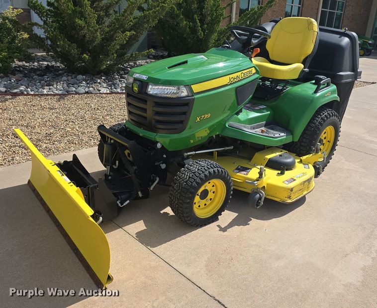 image for item EK6129 2016 John Deere X739 lawn mower