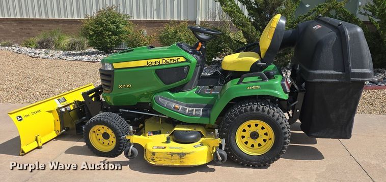 image for item EK6129 2016 John Deere X739 lawn mower