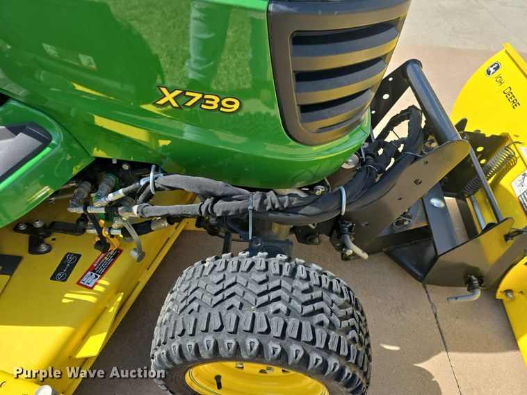 image for item EK6129 2016 John Deere X739 lawn mower