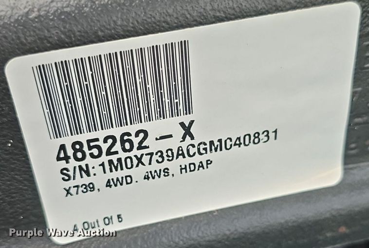 image for item EK6129 2016 John Deere X739 lawn mower