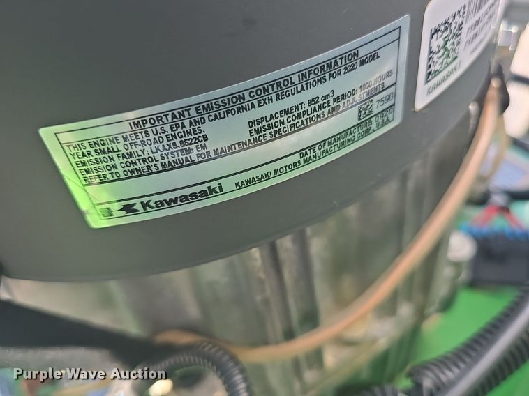 image for item EK6131 2021 John Deere Z930R ZTR lawn mower