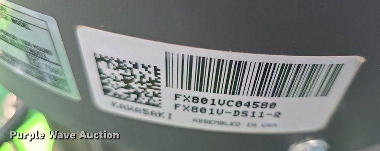 image for item EK6131 2021 John Deere Z930R ZTR lawn mower