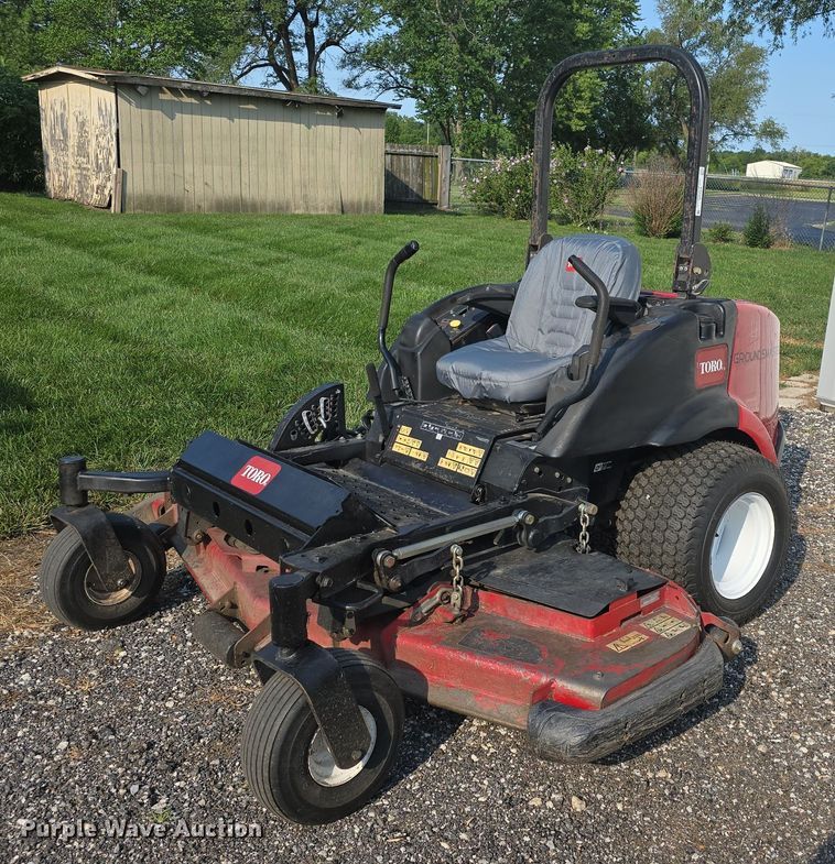 image for item EK6209 2017 Toro Groundsmaster 7210 ZTR lawn mower