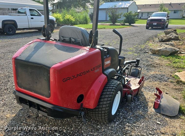 image for item EK6209 2017 Toro Groundsmaster 7210 ZTR lawn mower