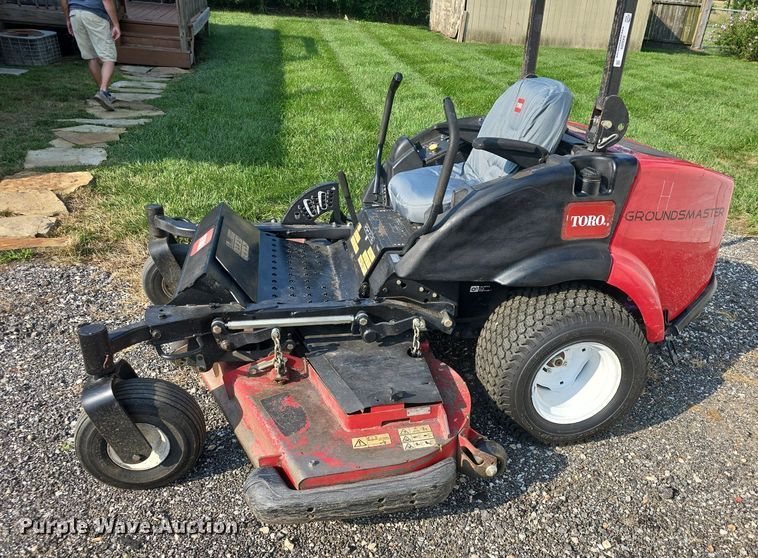 image for item EK6209 2017 Toro Groundsmaster 7210 ZTR lawn mower