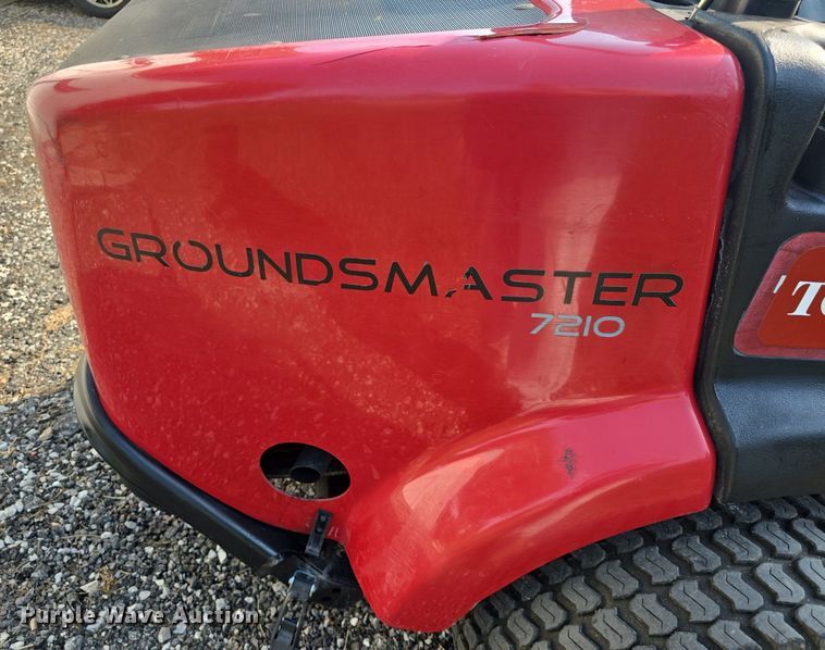 image for item EK6209 2017 Toro Groundsmaster 7210 ZTR lawn mower