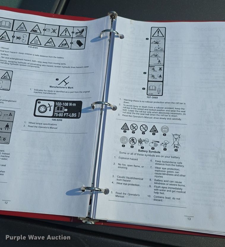 image for item EK6209 2017 Toro Groundsmaster 7210 ZTR lawn mower