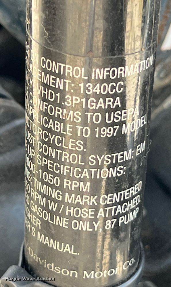 image for item EK8702 1997 Harley Davidson  Electra Glide Classic motorcycle