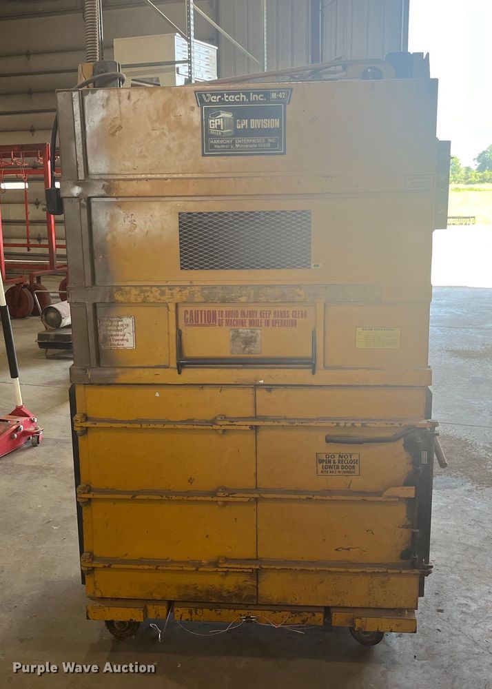 image for item EK8703 GPI M42BC cardboard baler 