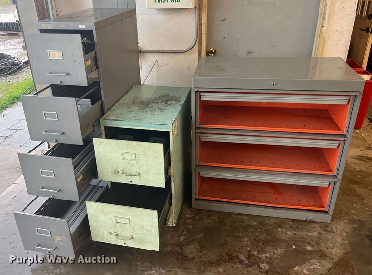 image for item EK8731 (3) file cabinets