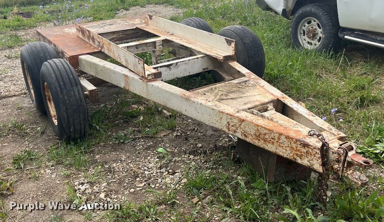 image for item EK8761 Shop built trailer