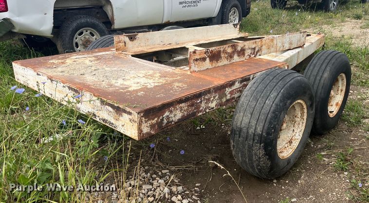 image for item EK8761 Shop built trailer