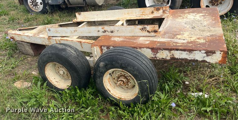 image for item EK8761 Shop built trailer