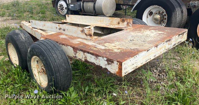 image for item EK8761 Shop built trailer