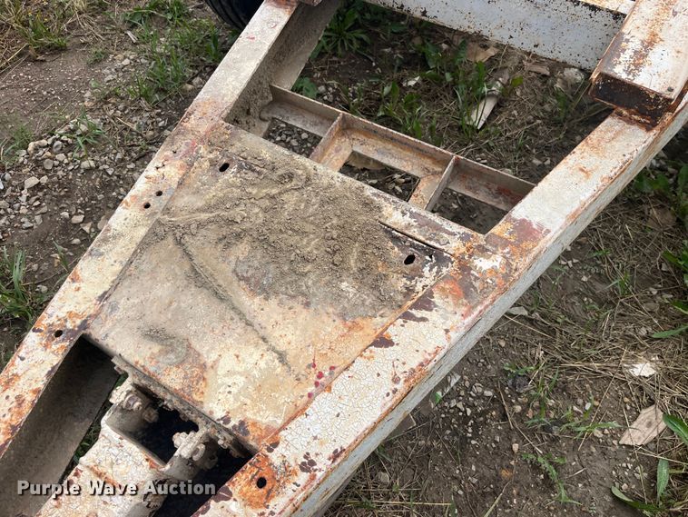 image for item EK8761 Shop built trailer