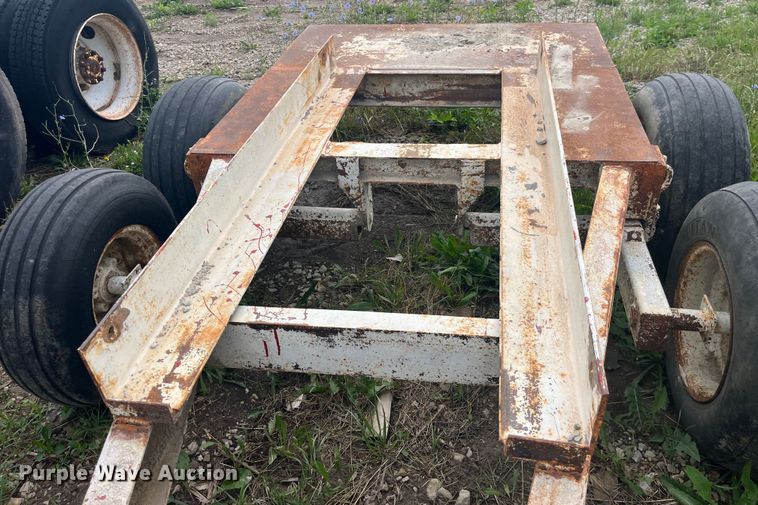 image for item EK8761 Shop built trailer