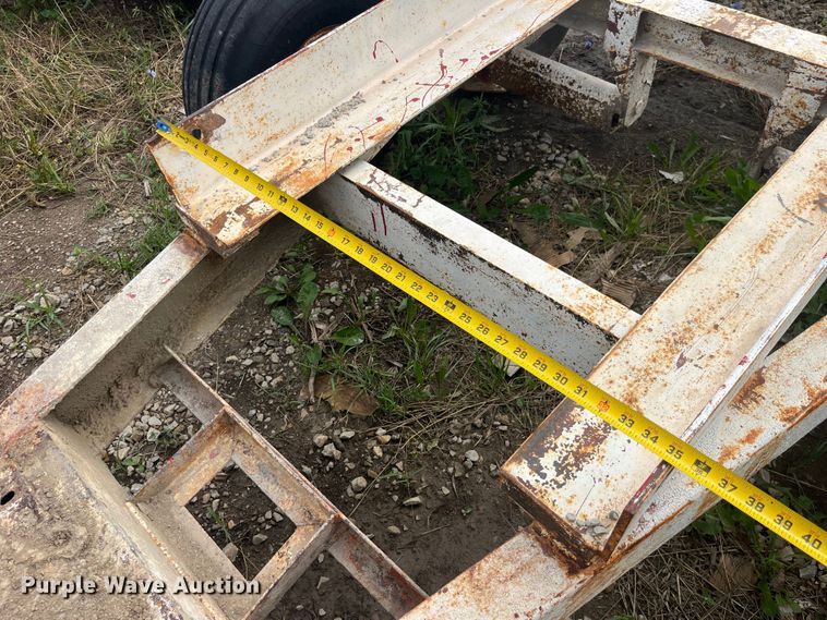 image for item EK8761 Shop built trailer