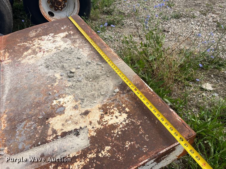 image for item EK8761 Shop built trailer