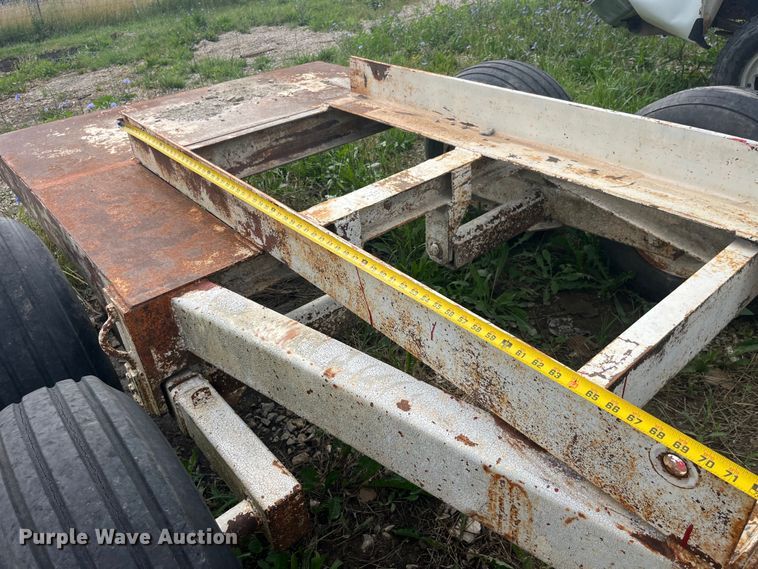 image for item EK8761 Shop built trailer