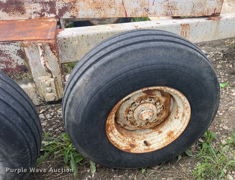 image for item EK8761 Shop built trailer