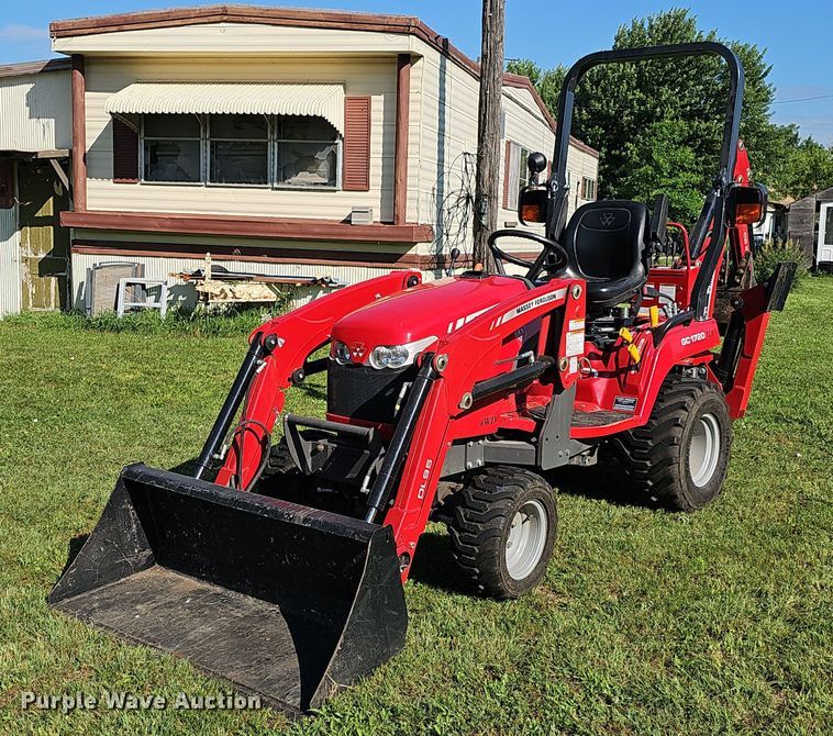 image for item IO9982 2018 Massey Ferguson TLB GC1720 MFWD tractor