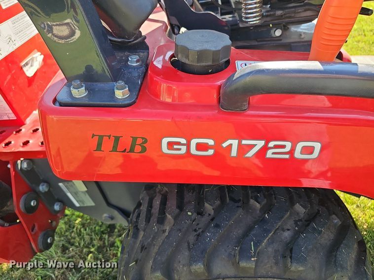 image for item IO9982 2018 Massey Ferguson TLB GC1720 MFWD tractor
