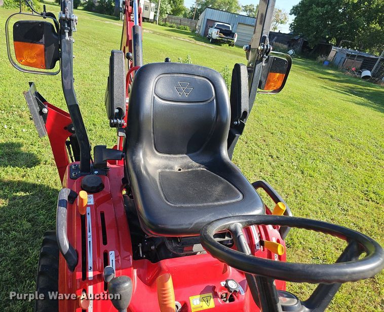 image for item IO9982 2018 Massey Ferguson TLB GC1720 MFWD tractor