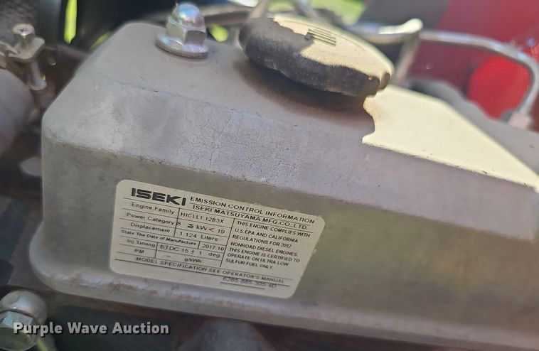 image for item IO9982 2018 Massey Ferguson TLB GC1720 MFWD tractor